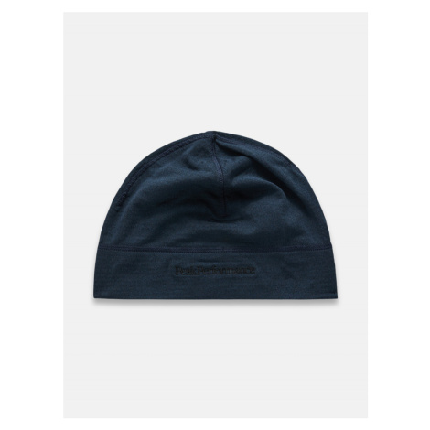 Čepice peak performance fleece tech beanie modrá