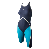 Dámské závodní plavky finis rival open back kneeskin navy/aqua