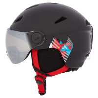 Lyžařská helma McKinley Ski Pulse Revo Visier Jr - černá 55 cm