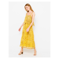 Dámské šaty CAMAIEU Yellow Abstract