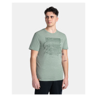 Pánské bavlněné triko Kilpi PORTELA-M tmavě zelená