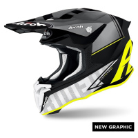 AIROH TWIST 2.0 TECH TW2T31 off-road žlutá moto helma