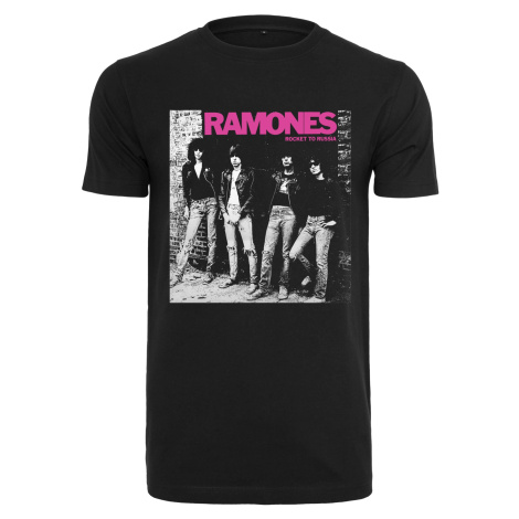 Černé tričko Ramones Wall Merchcode