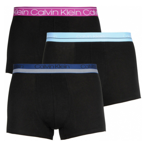 3PACK pánské boxerky Calvin Klein černé (NB2336A-T6D)