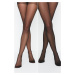 Trendyol Black 2-Pack 15 Den Shiny Knitted Tights