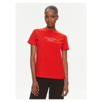 Calvin Klein dámské červené tričko