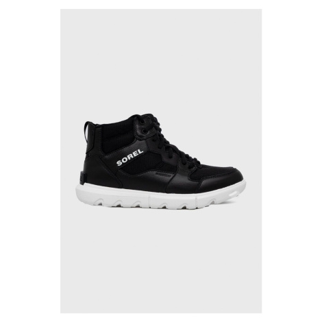 Sneakers boty Sorel Explorer Sneaker Mid černá barva