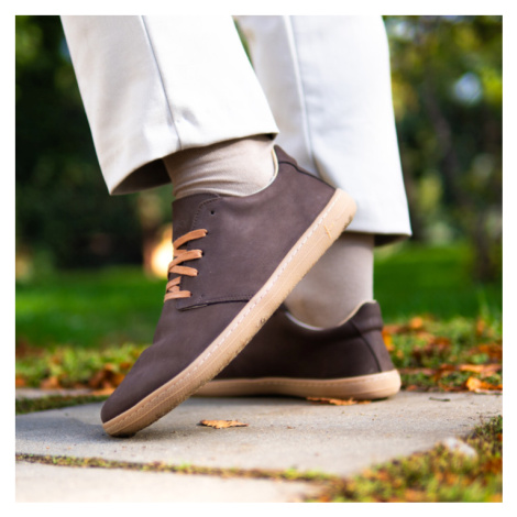 Hnědé pánské vycházkové tenisky