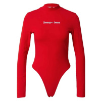 Tommy Jeans Body - TJW SERIF LINEAR BOD red