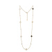 Oliver Weber Luxusní dlouhý náhrdelník s kubickými zirkony Delight Freedom 12377G