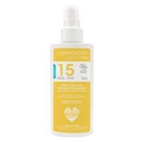 Alphanova - Opalovací krém ve spreji SPF 15 BIO, 125 ml