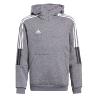 Adidas Tiro 21 Sweat Hoody Šedá