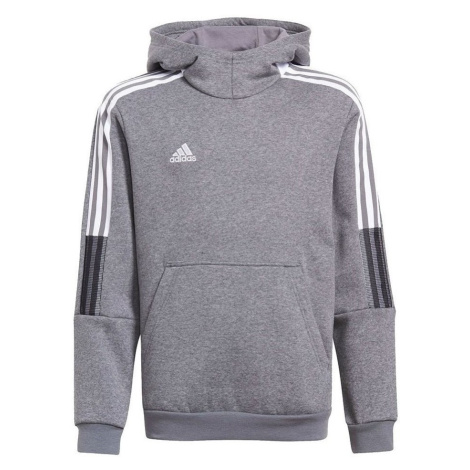 Adidas Tiro 21 Sweat Hoody Šedá