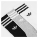 adidas Originals Solid Crew Sock černé / bílé / šedé