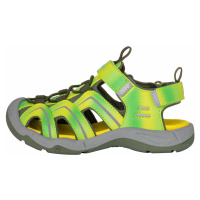 Alpine Pro Anguso Dětské sandály KBTT279 Neon zelená