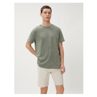 Koton Basic Gabardine Shorts with Five Pockets Detailed and Buttoned Cotton