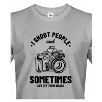 Pánské tričko pro fotografy - I Shoot People