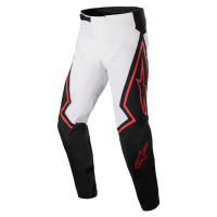 ALPINESTARS TECHSTAR limitovaná edice ACUMEN kalhoty bílá/černá/červená