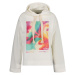 MIKINA GANT RELAXED FLORAL GRAPHIC HOODIE bílá