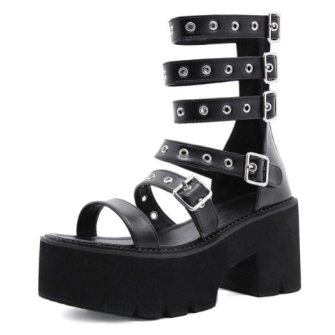 Sandály gladiátorky na masivní platformě GoodDayGirl Fashion