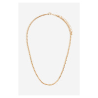 H & M - Řetízkový náhrdelník - zlatá