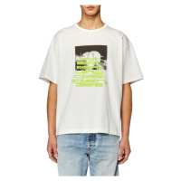 Tričko diesel t-boxt-n4 t-shirt bílá