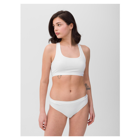 4F BRA F027 (2pack) Podprsenky US 4FWSS24UBRAF027 WHITE