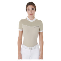 Tričko závodní Jersey EQUESTRO, dámské, oxford tan