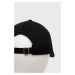 Kšiltovka Icebreaker 6 Panel Hat černá barva, s aplikací, IB0A59HA0011
