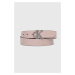 Oboustranný pásek Calvin Klein Jeans dámský, růžová barva, K60K611489