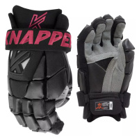 Dámské hokejbalové rukavice Knapper AK5 JR, Junior, černá-růžová, 12