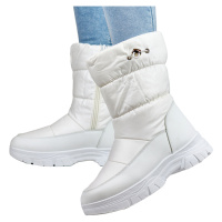 Vysoké dámské zimní boty s manžetou, sněhule