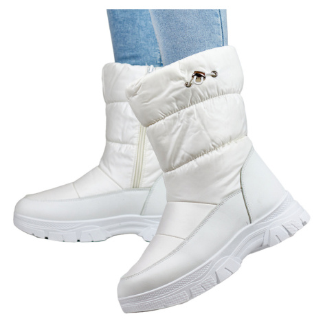 Vysoké dámské zimní boty s manžetou, sněhule Primo