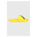 Dětské pantofle Tommy Hilfiger žlutá barva