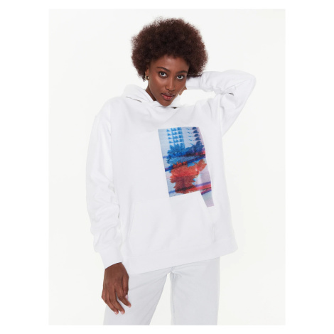 Calvin Klein dámská bílá mikina