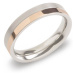 Boccia Titanium Pozlacený titanový snubní prsten 0129-07 57 mm