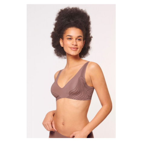 Podprsenka Sloggi Zero Feel Soft Bra - barva:SLO1141/kakaová