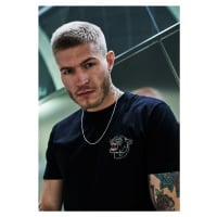 Pánské tričko krátký rukáv // Mister Tee Embroidered Panther Tee black