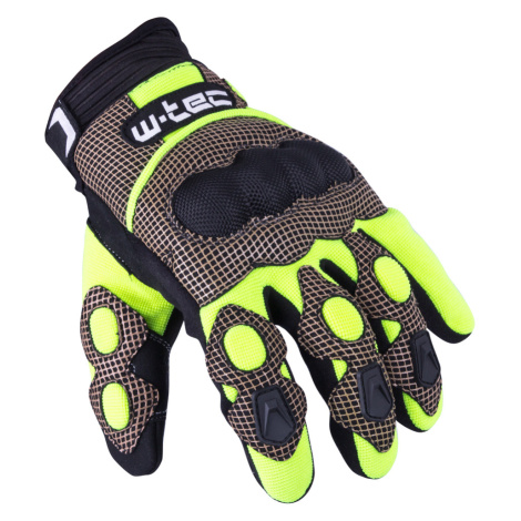 W-TEC Derex GID-30007 Motokrosové rukavice černo/žlutá