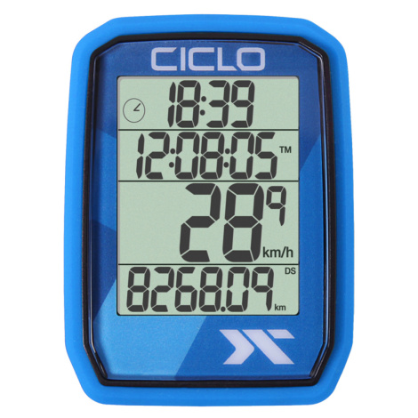 CICLOSPORT tachometr - PROTOS 105 - modrá Ciclo Sport