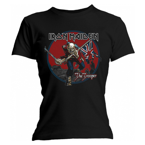 Iron Maiden tričko, Trooper Red Sky, dámské RockOff