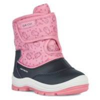 Geox FLANFIL GIRL Dětské kotníkové boty, růžová, velikost