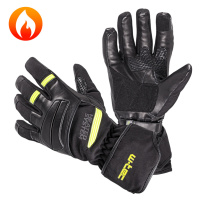 W-TEC HEATride Vyhřívané zimní rukavice černá/zelená
