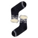 Lamb tmavomodré hřejivé ponožky s beránkem 2138 tmavě modrá