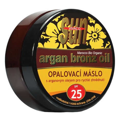 SUN VITAL Opalovací máslo s arganovým olejem OF 25 200 ml