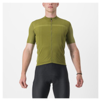 CASTELLI Cyklistický dres s krátkým rukávem - CLASSIFICA - zelená