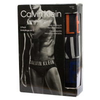 3pack calvin klein hip brief slipy set v krabičce pánské microfiber stretch trenýrky intense pow