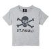 Dětské tričko St. Pauli Skull grey