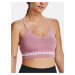 Under Armour UA Seamless Low Long Bra W 1357719-697 - pink