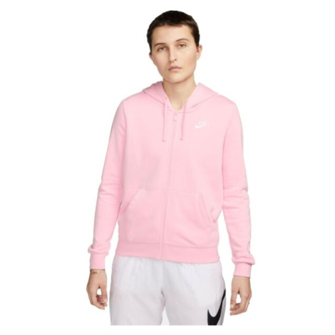 Nike SPORTSWEAR CLUB FLEECE Dámská mikina, růžová, velikost